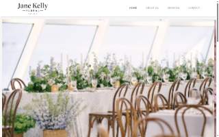 Jane Kelly Floral website