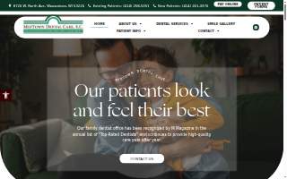 Midtown Dental Care website