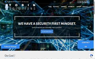 Tobin Solutions website