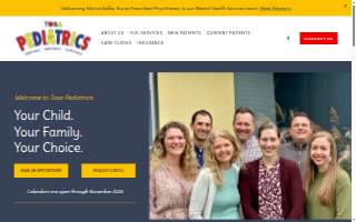 Tosa Pediatrics website