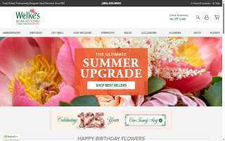Welke's Milwaukee Florist website
