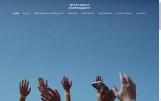 White Night Photography website