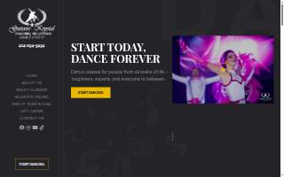 Gustavo Krystal Dance Studio website