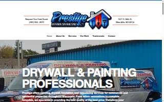 Prestige Interior Contractors LLC website