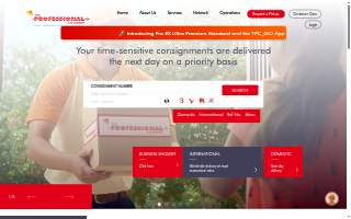 Professional Home Care Services website