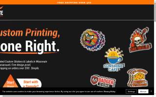 Siete Graphics LLC website