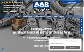 AAR Plumbing website
