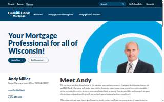 Bell Bank Mortgage, Andy Miller website