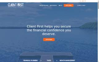 Client First Tax & Wealth Advisors website