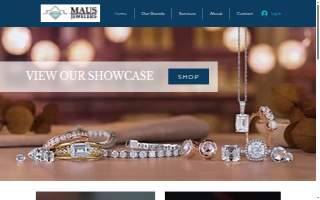 Maus Jewelers website