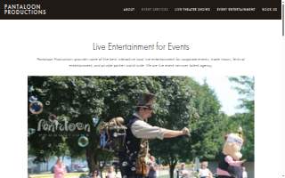 Pantaloon Productions website