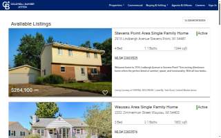 Coldwell Banker Action Realty website