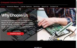 Complete Cellular Repair of Weston website