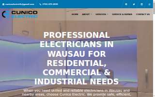 Cunico Electric, LLC website