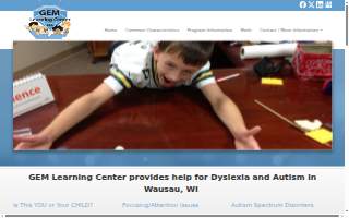 GEM Learning Center website