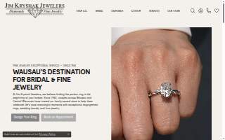 Jim Kryshak Jewelers of Weston website