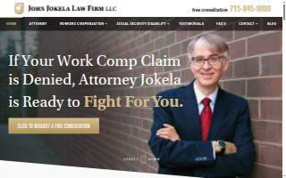 John Jokela Law Firm LLC website