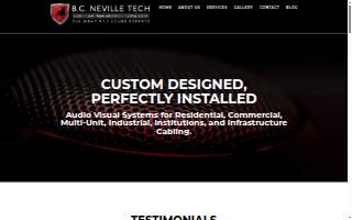 BC Neville Technologies website