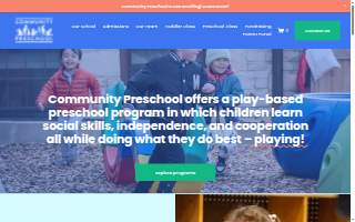 Community Preschool of Whitefish Bay website