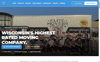 Elite Movers website