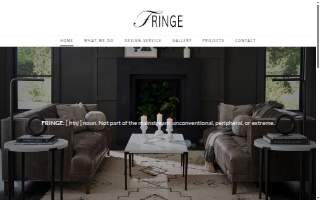 Fringe Interior Design & Home Furnishings website