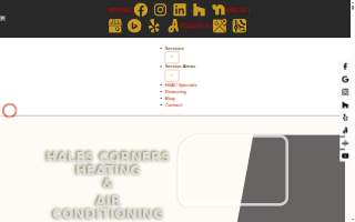 Hales Corners Heating and Air Conditioning of Whitefish Bay website