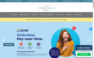 Modern Touch Dental-Glendale website
