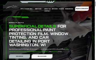 Superficial Details of Whitefish Bay website