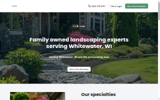 Hanson Landscaping website