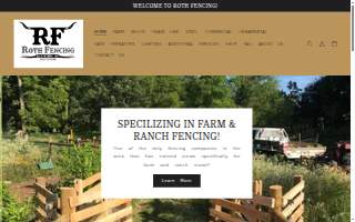 Roth Fencing, LLC of Whitewater website
