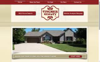 Tincher Realty website