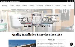 Guelzow Heating & Air Conditioning website