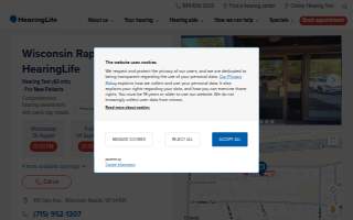 HearingLife of Wisconsin Rapids WI website