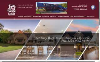Terry Wolfe Realty website