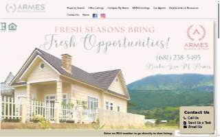 Armes Real Estate & Land Company website