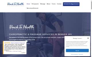 Back to Health Chiropractic website
