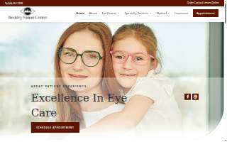 Beckley Vision Center website