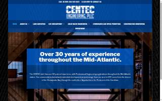 Centec Engineering PLLC website