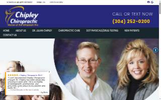 Chipley Chiropractic website