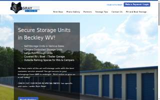 Gray Fox Storage website