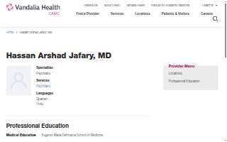 Hassan A. Jafary, MD website
