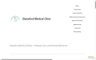 Stanaford Medical Clinic website