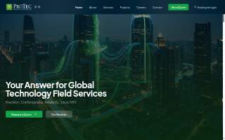 Protec - Professional Technologies Inc. website