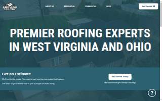 Almost Heaven Roofing of Charleston website