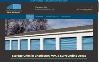 Appalachian Mini Storage of Charleston website