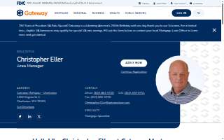 Christopher Eller - Gateway Mortgage website