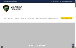 Monticola Security website