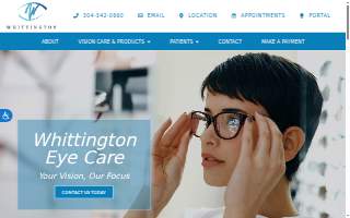 Whittington Eye Care Associates website
