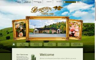 Burnside Funeral Home website