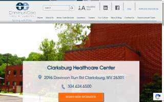 Clarksburg Healthcare Center website